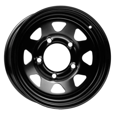 Abbildung von DOTZ 6 loch 16Zoll 139.7mm Stahlfelge DAKAR HYPER BLACK O2RPDB33 Felge