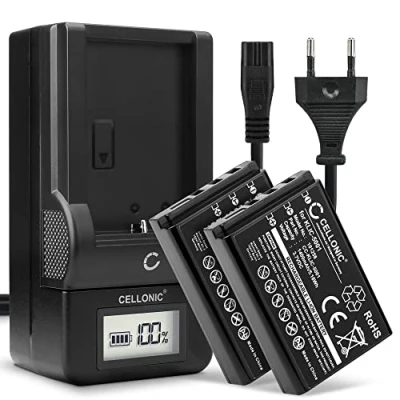 Abbildung von CELLONIC 2X KLIC 5001 Akku kompatibel mit Kodak Easyshare DX6490 DX7590 DX7630 P880 P850 Z730 DX7440 Z7590 P712 Z760 3.6V 3.7V 1400mAh + Ladegerät