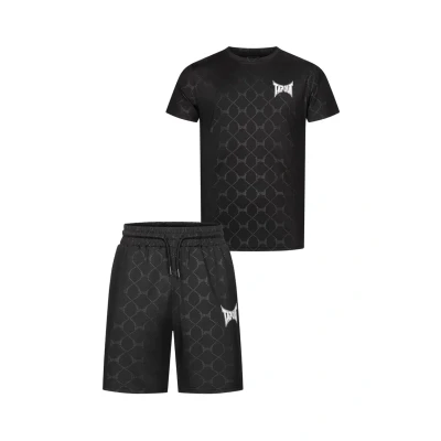 Abbildung von TAPOUT Herren T Shirt &amp; Shorts Set normale Passform PHILIOS