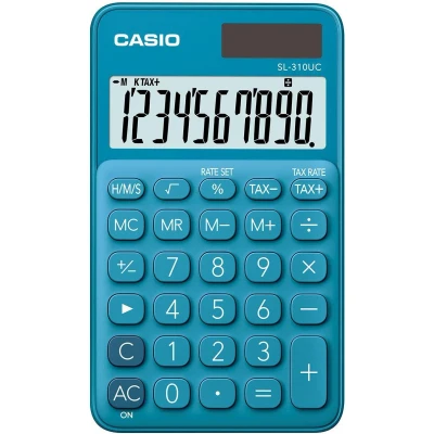 Abbildung von CASIO Taschenrechner SL 310UC blau