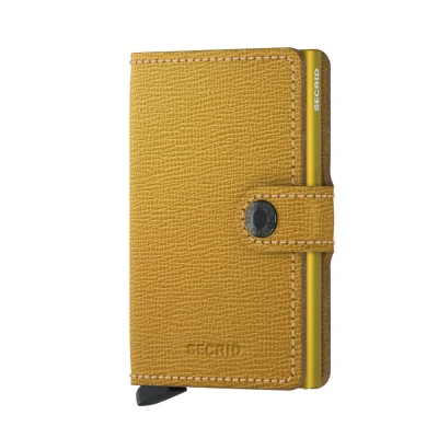 Abbildung von Secrid Miniwallet Portemonnaie Crisple ochre