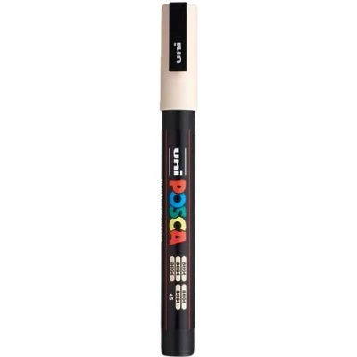 Abbildung von Uni Ball Fasermaler Posca PC 3M 0,9 1,3mm beige