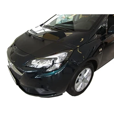 Abbildung von AB 00981 Auto Bra kompatibel mit Opel Vauxhall Corsa E Bj. 2014 2019 Haubenbra Steinschlagschutz Tuning Bonnet