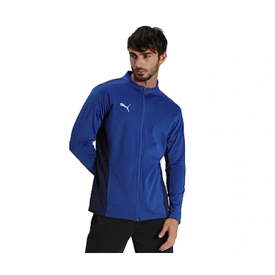 Abbildung von Puma Teamcup Trainingsjacke, Herren, Größe: Large, Limoges / peacoat blue atoll