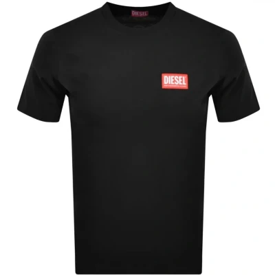 Abbildung von Diesel Tshirt basic, Herren, Größe: Large, Black