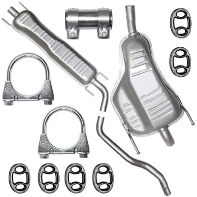 Abbildung von Schalldämpferset Auspuffanlage Auspuff für Opel Zafira B 1.6 16V 1.8 2.2