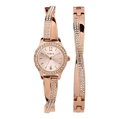 Abbildung von Timex Classics 23mm Damenuhr Geschenkset TW2T57900