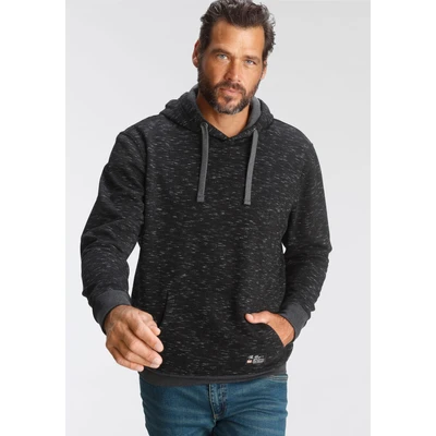 Abbildung von Mans World Kapuzensweatshirt, kontrastfarbene Details