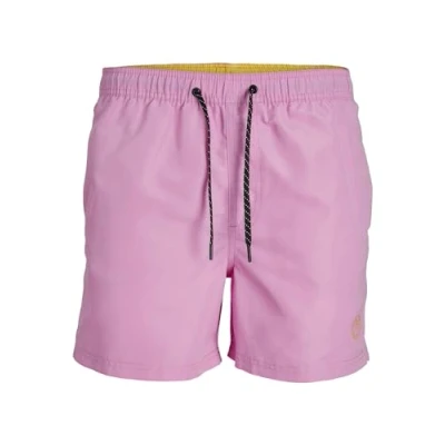 Abbildung von Jack &amp; Jones Jpstfiji JJ Solid SN LY Badeshorts, Herren, Größe: XL, Strawberry moon