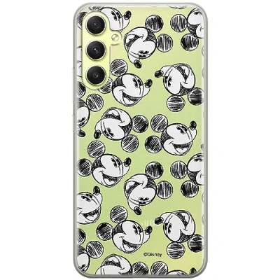 Abbildung von ERT GROUP Handyhülle für Samsung A34 5G Original und offiziell Lizenziertes Disney Muster Mickey 025 optimal an die Form des Handy angepasst, teilweise transparent