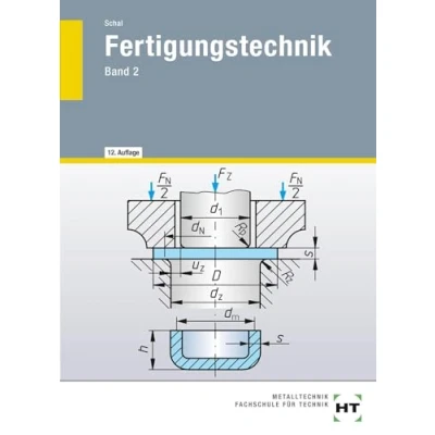 Abbildung von Fertigungstechnik, Bd.2, Urformen, Umformen (Massivumformungen und Stanzen), Trennen (Zerteilen), Fügen (Pressen, Schweißen, Löten, Kleben), Besc: ... Stoffeigenschaft ändern, Thermisches