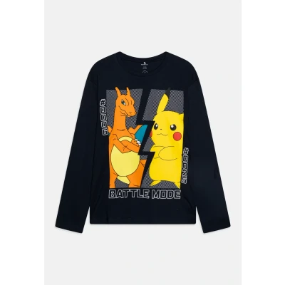 Abbildung von Name it Nkmamas Pokemon Langarmshirt für Kinder, Größe: 158/164, Dark sapphire
