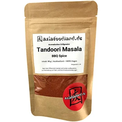 Abbildung von Asiafoodland Tandoori Masala BBQ Spice Aromatisches Grillgewürz, 1er Pack (1 x 90g)