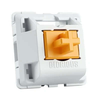 Abbildung von Glorious Gaming 36x Panda Mechanical Keyboard Switches (Taktil) für alle GMMK Tastaturen &amp; Numpads, Snappy Bump, butterweicher Tastendruck, Original INVYR Formen, 49 g Betätigung Ungeschmiert