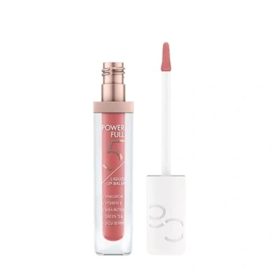 Abbildung von Catrice Power Full 5 Liquid Lip Balm, Nr. 040, Nude, feuchtigkeitsspendend, glättend, mit Vitaminen, glänzend, vegan, ohne Alkohol, Parabene, Mikroplastikpartikel, 1er Pack (4.5ml)