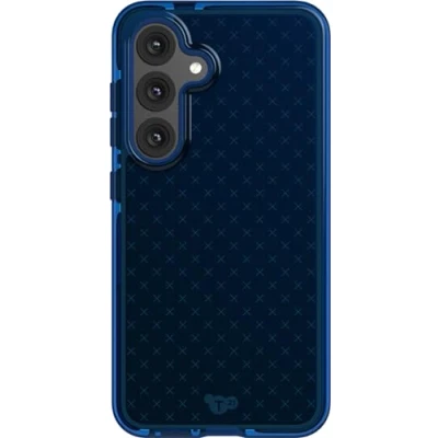 Abbildung von tech21 Evo Check Schutzhülle für Samsung S24, Kobaltblau