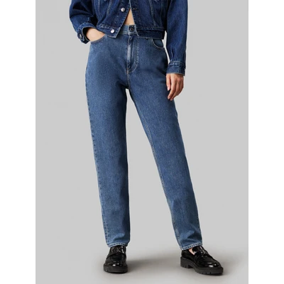 Abbildung von Calvin Klein Jeans MOM Tapered Fit, Damen, Größe: 26x28, Denim medium