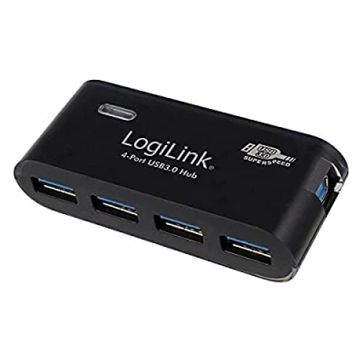 Abbildung von LogiLink USB 3.0 4x 5000 Mbit/Sek 5 V 107 mm 200 101 (UA0170)