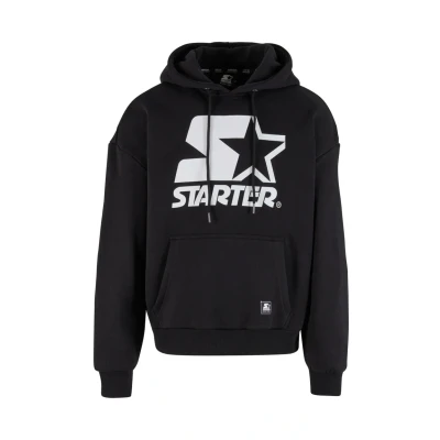 Abbildung von Starter LOGO Kapuzenpullover, Herren, Größe: Large, Black