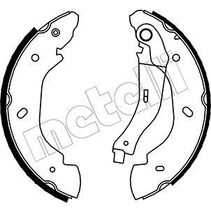 Abbildung von Bremsbackensatz METELLI 53 0135