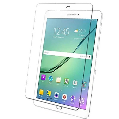 Abbildung von TECHGEAR Displayschutz für Samsung Galaxy Tab S2 (9,7 Zoll) Ultra Klare Schutzfolie (SM T810 / SM T815) mit Reinigungstuch + Applikationskarte