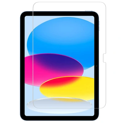 Abbildung von Apple iPad 10.9 (2022) Panzerglas Accezz Premium Glass Protector tablet Bildschirmschutz aus Glas für das