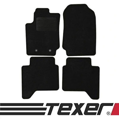 Abbildung von TEXER Textil Fußmatten Passend für Ford Ranger III Bj. 2011 Basic