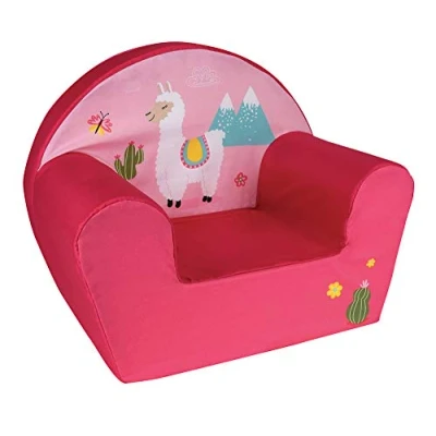 Abbildung von Fun House 713166 Lama Sessel für Kinder, Herkunft Frankreich, Rosa