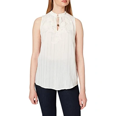 Abbildung von Desigual Womens BLUS_Hanna Blouse, White, S