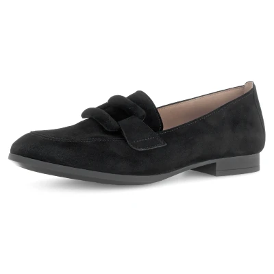 Abbildung von Gabor Slipper, Damen, Größe: 38, Schwarz Veloursleder
