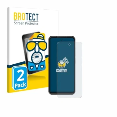 Abbildung von BROTECT Entspiegelungs Schutzfolie für Ulefone Armor 25T Pro (2 Stück) Matte Displayschutz Folie, Anti Reflex, Fingerprint