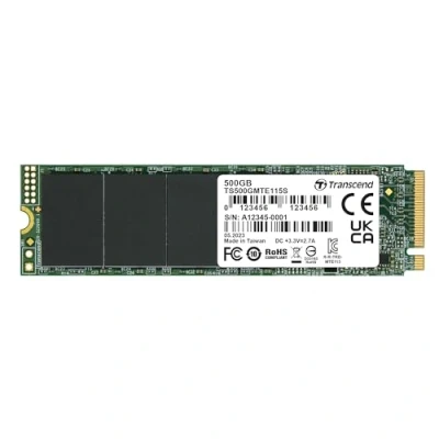 Abbildung von Transcend 500GB M.2 2280 PCIe Gen3x4 NVMe TLC