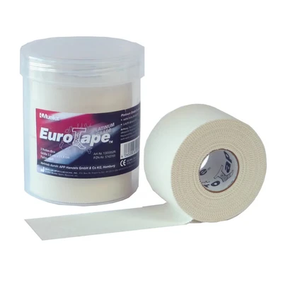 Abbildung von Mueller Sports Medicine Kinesiologie Tape EuroTape Platinum Grade (3 St) Sporttape, 3 Größen, Praktische Physio Box