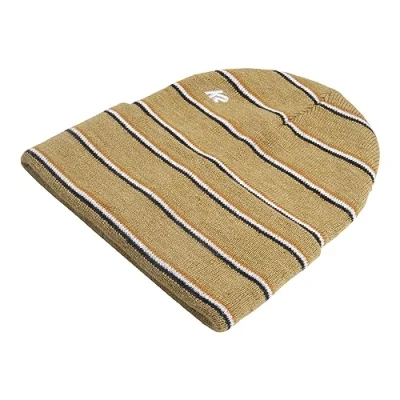 Abbildung von K2 Stripe Beanie Mütze, tan, One size