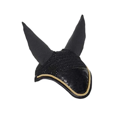 Abbildung von Rhinegold 662 C Schwarz Fliegenschleier mit Pailletten, Schwarz, Cob