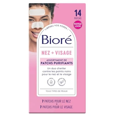 Abbildung von Bioré Patches für Nase und Gesicht, 14 Stück