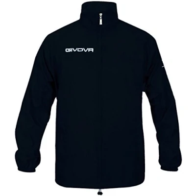 Abbildung von Givova Unisex Rain Basico Steppjacke, Schwarz, XS