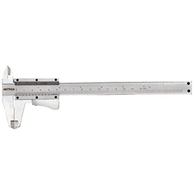 Abbildung von Metrica 10038 Messschieber 0 150 mm, verchromt