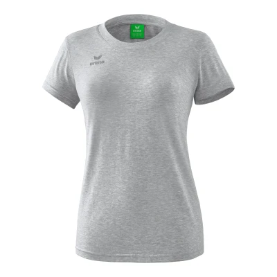 Abbildung von Erima Damen stil T Shirt, Hellgrau Melange, 44 EU