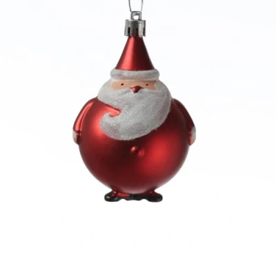 Abbildung von MARELIDA Christbaumschmuck Weihnachtsbaumschmuck Weihnachtsmann bruchfest matt H: 9cm