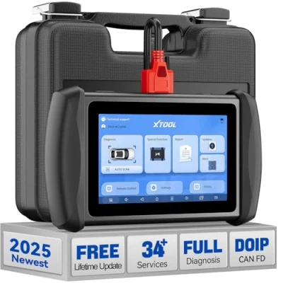 Abbildung von XTOOL IP616 OBD2 Diagnosegerätr, Alle Systemdiagnosen Diagnosegerät Auto mit 31 Servicefunktionen, CANFD&amp;DOIP, AutoVIN, Öl/ABS Blutung/Drosselklappe/SAS/BMS/EPB/TPMS/DPF Reset, Lifetime Free Updates