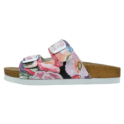 Abbildung von Dogo Stella GOOD Things ARE Ahead Pantolette flach, Damen, Größe: 36, Mehrfarbig Schuhe