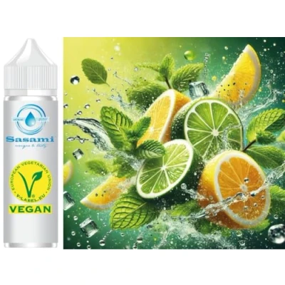 Abbildung von Moon Limette Zitrone Minze Aroma Konzentrat Vegan Sasami 10ml