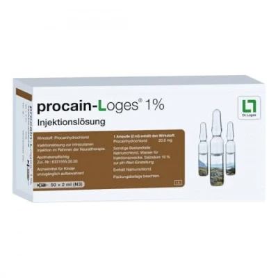 Abbildung von procain Loges 1% 50X2 ml