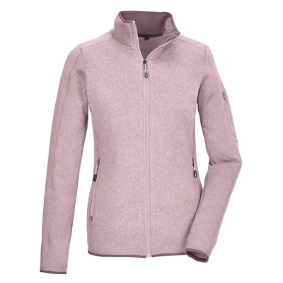 Abbildung von killtec Damen Strickfleecejacke/Fleecejacke mit Stehkragen KOW 111 WMN KNT FLC JCKT, hell malve, 38, 41800 000
