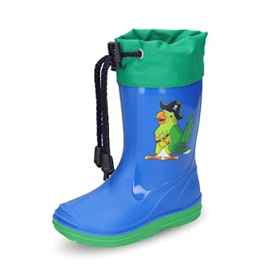 Abbildung von Beck Papagei Gummistiefel für Kinder, Größe: 33, Royalblau Schuhe