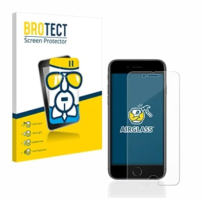 Abbildung von BROTECT Schutzglas für Apple iPhone 8 Schutzfolie Panzer Folie Glas [Extrem Kratzfest 9H, Anti Fingerprint, Ultra Transparent]