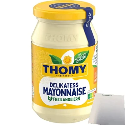 Abbildung von Thomy Delikatess Mayonnaise 80% 1er Pack (1x250ml) + usy Block