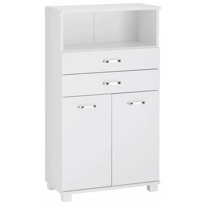 Abbildung von Schildmeyer Midischrank &quot;Colli in verschiedenen Farben&quot;, Breite 60 cm, Badezimmerschrank mit Metallgriffen, Ablageboden