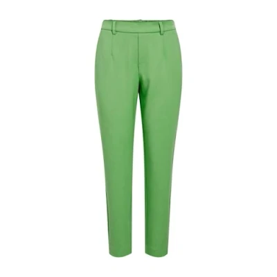 Abbildung von Object Objlisa SLIM Stoffhose, Damen, Größe: 34, Vibrant green